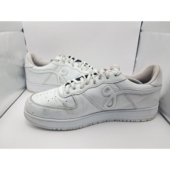 Size 13D M | 14.5D W - John Geiger GF-01 ' Triple White - Picture 2 of 8